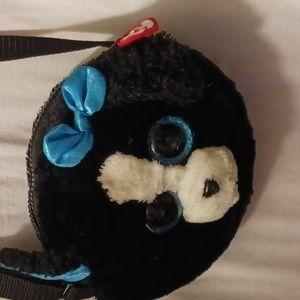 Ty purse "Tracey" small and furry with adjustable strap. Very cute for gifting